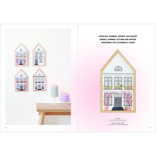 Embroidery Book - Flowers+Pixels