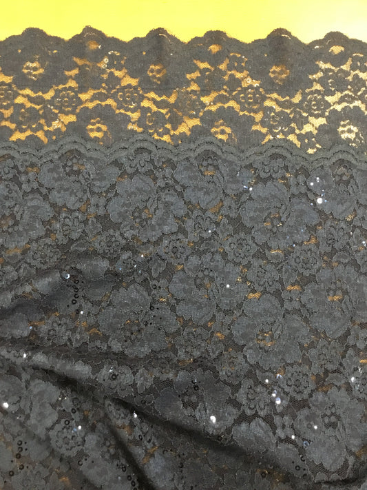 Blúnduefni Sequins 80120