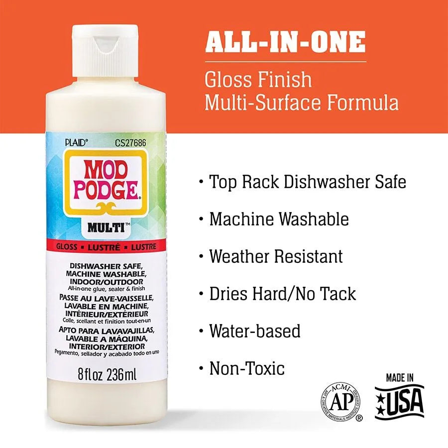 Mod Podge Multi-Sealer Gloss 8 oz.