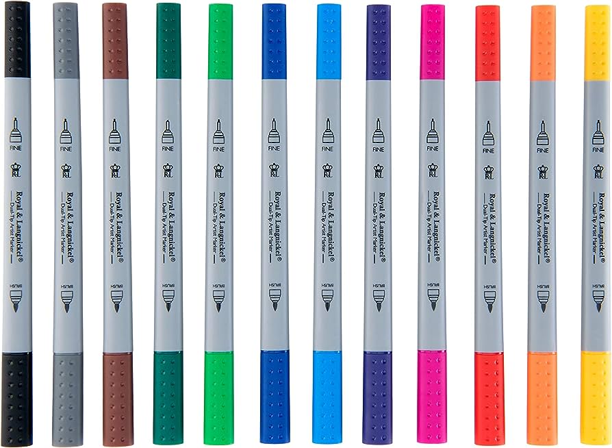 Dual Tip Artist Markers