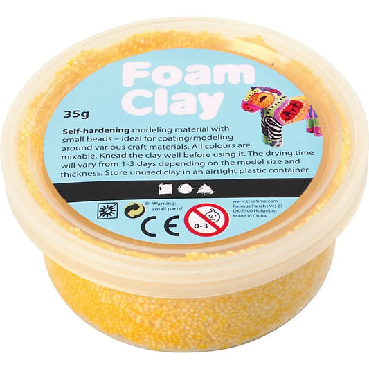 Foam Clay yellow 35gr.