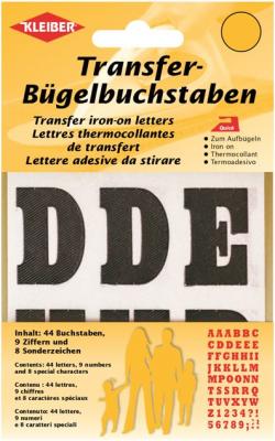 Stafir - til að strauja á flíkur