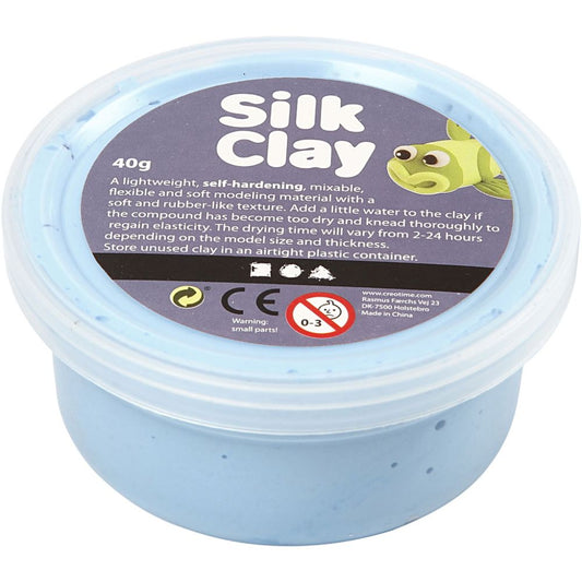 Silk Clay  40gr.neon.blue