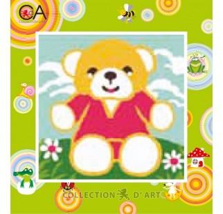 Útsaumur - Barna - Bear