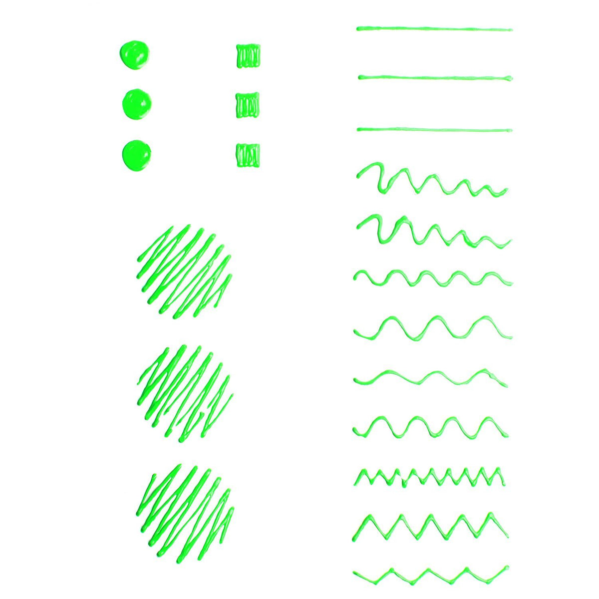 Candle liner 30ml.- neon green