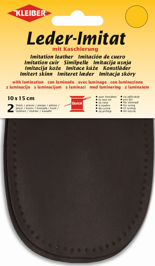 Bætur imitation leather - Dark Brown