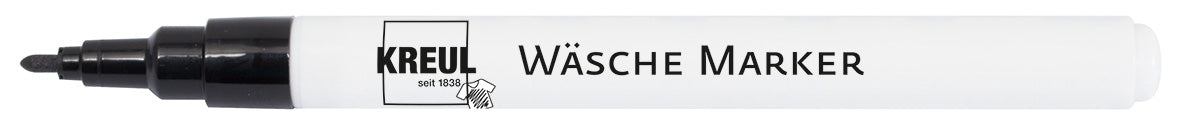 Laundry marker black 90°C