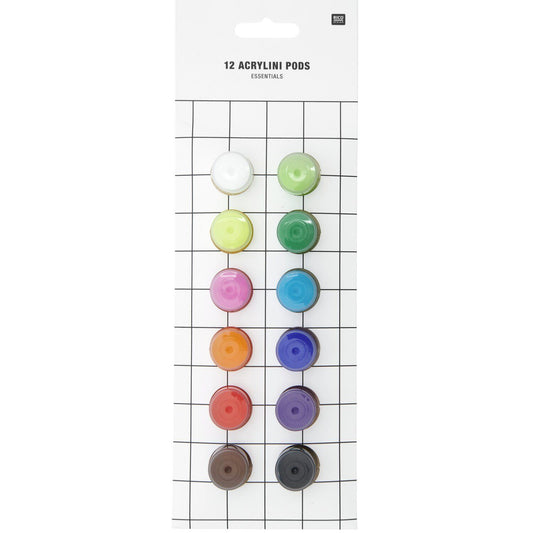 Akríllitir 3,5ml / 12col.