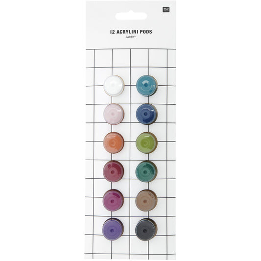 Akríllitir 3,5ml / 12col.