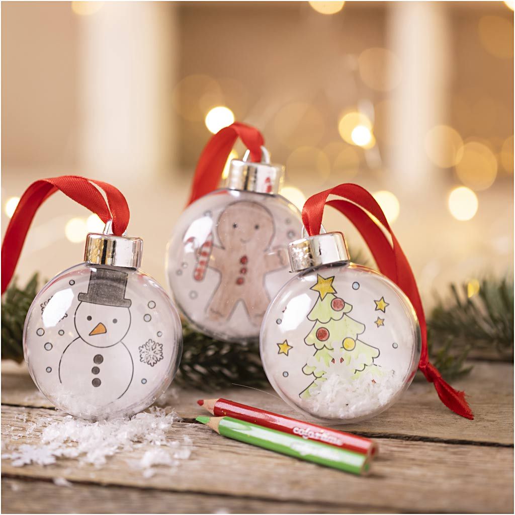 Mini Craft Kit - Christmas Baubles