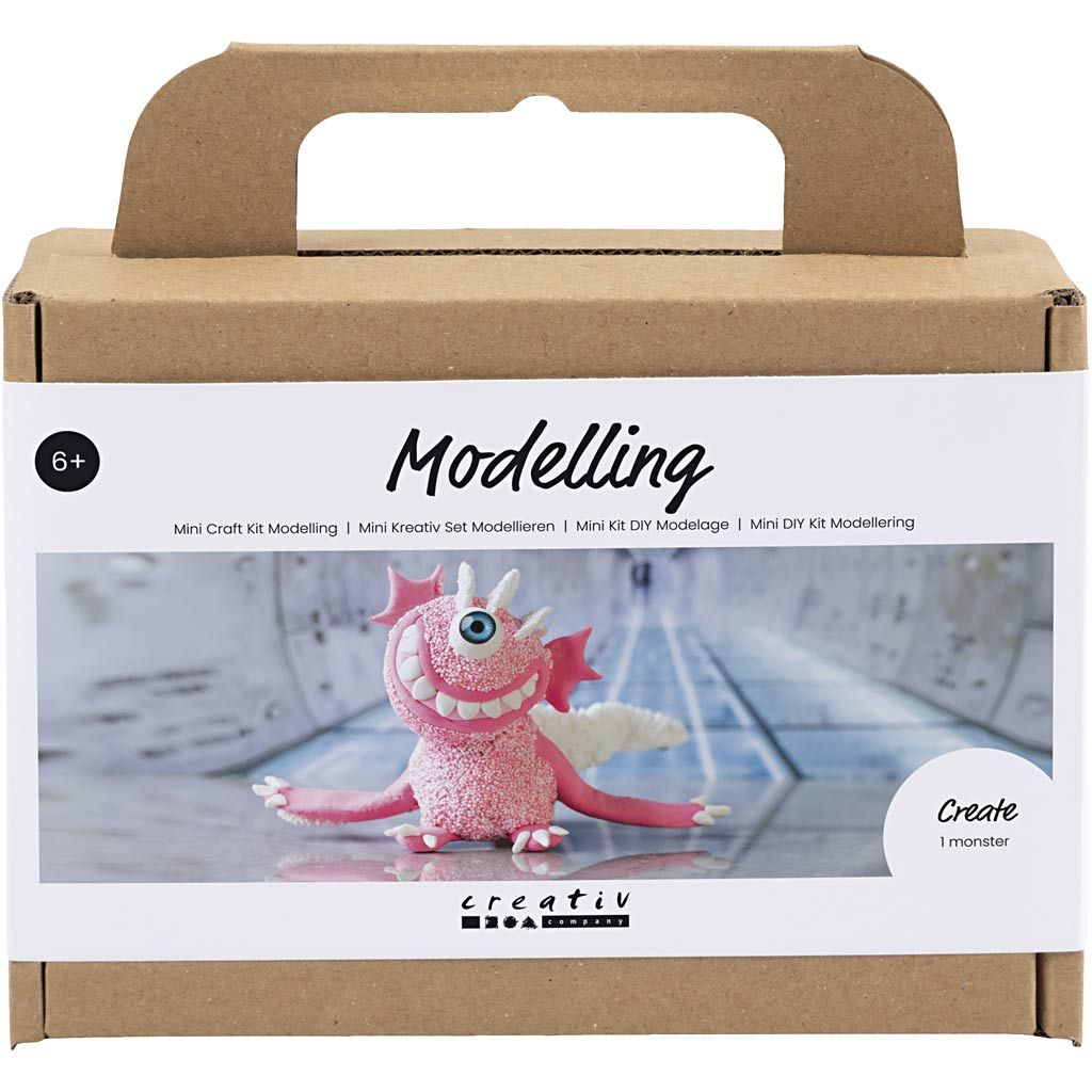Mini Craft Kit - Pink Monster