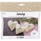 Mini Craft Kit - Heart ornaments