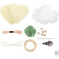 Mini Craft Kit - Heart ornaments