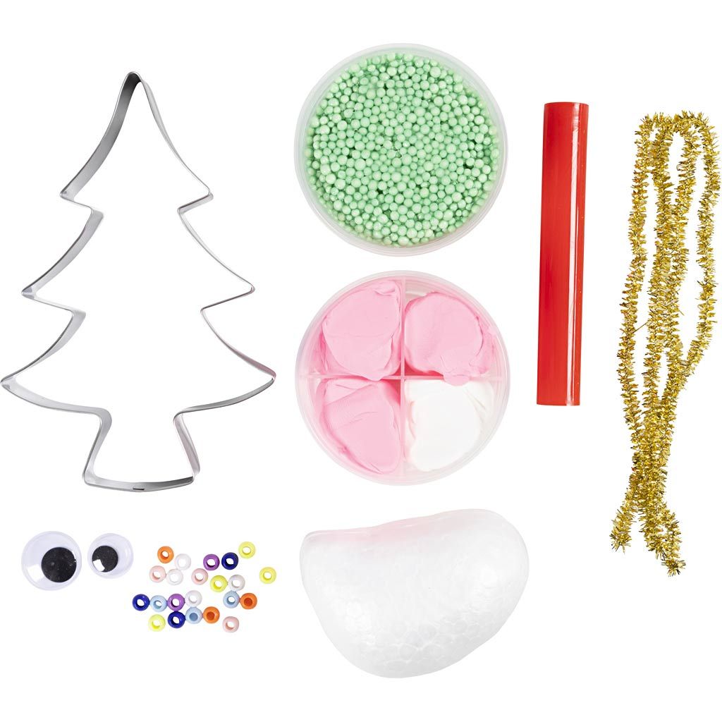Mini Craft Kit - Christmas Tree Monster