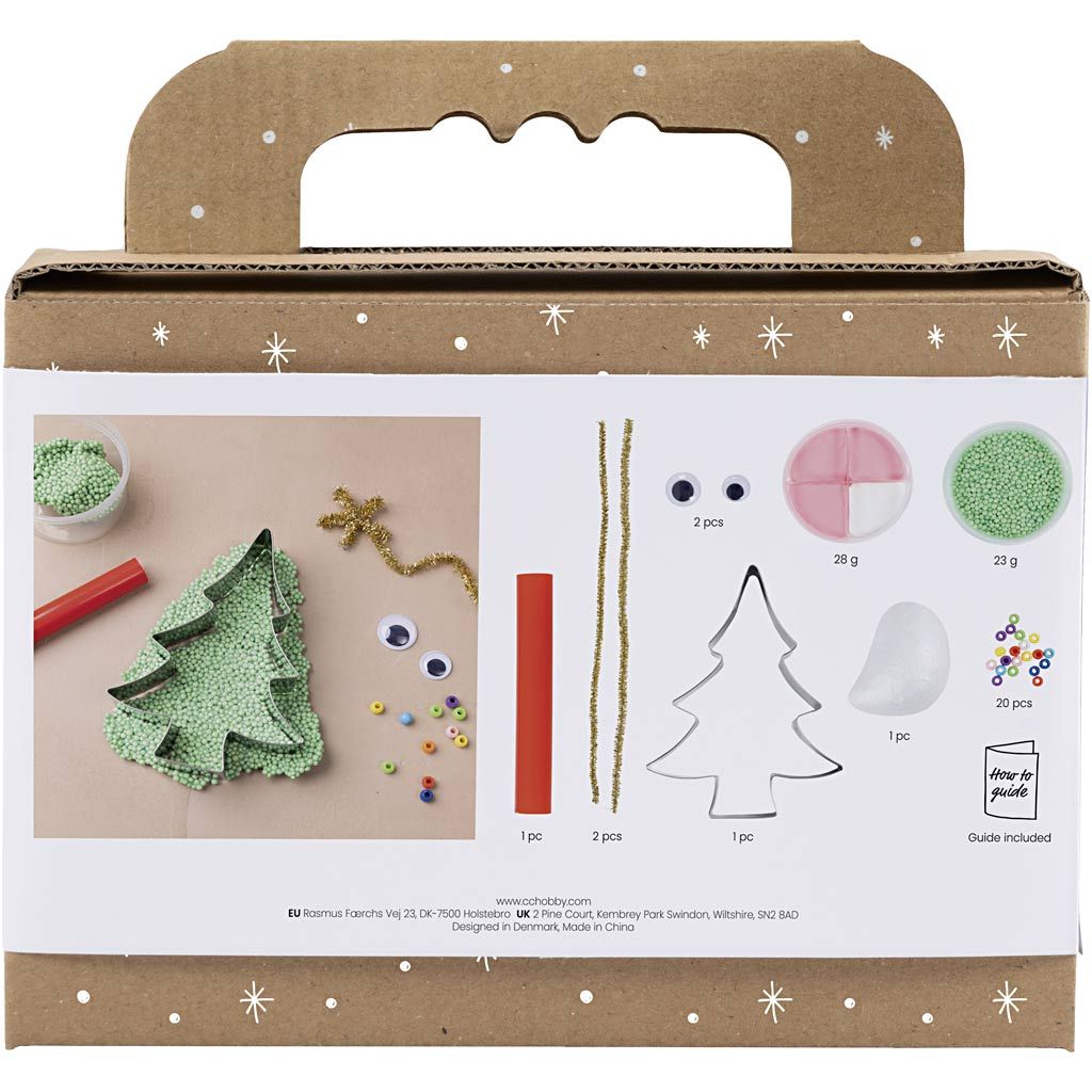 Mini Craft Kit - Christmas Tree Monster