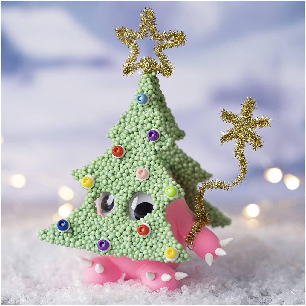 Mini Craft Kit - Christmas Tree Monster