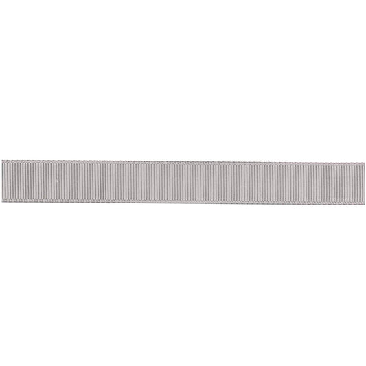 Grosgrain Ribbon Silver