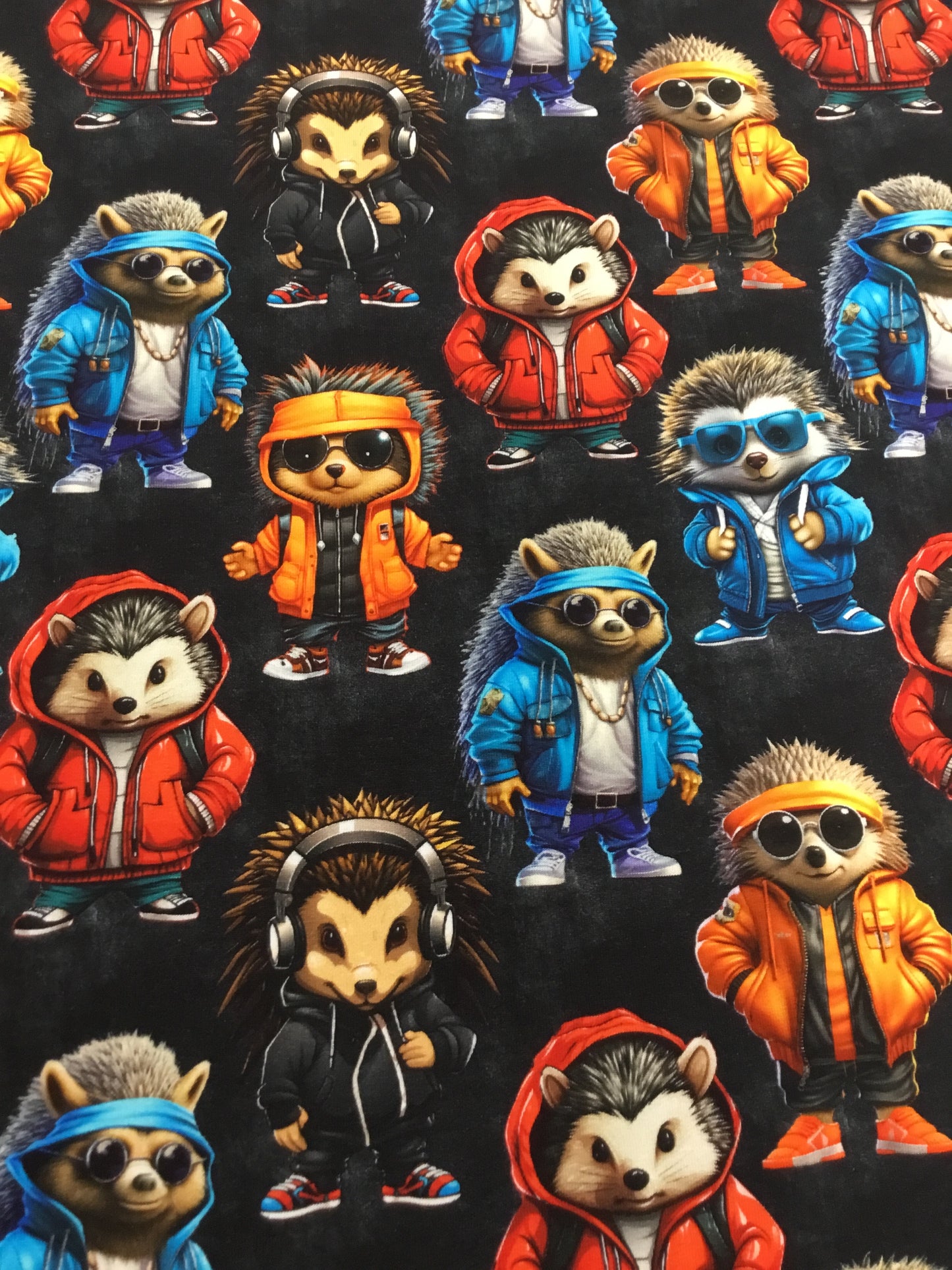 French Terry - Hedgehogs