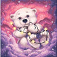 Diamond painting - Little bear 27x27sm