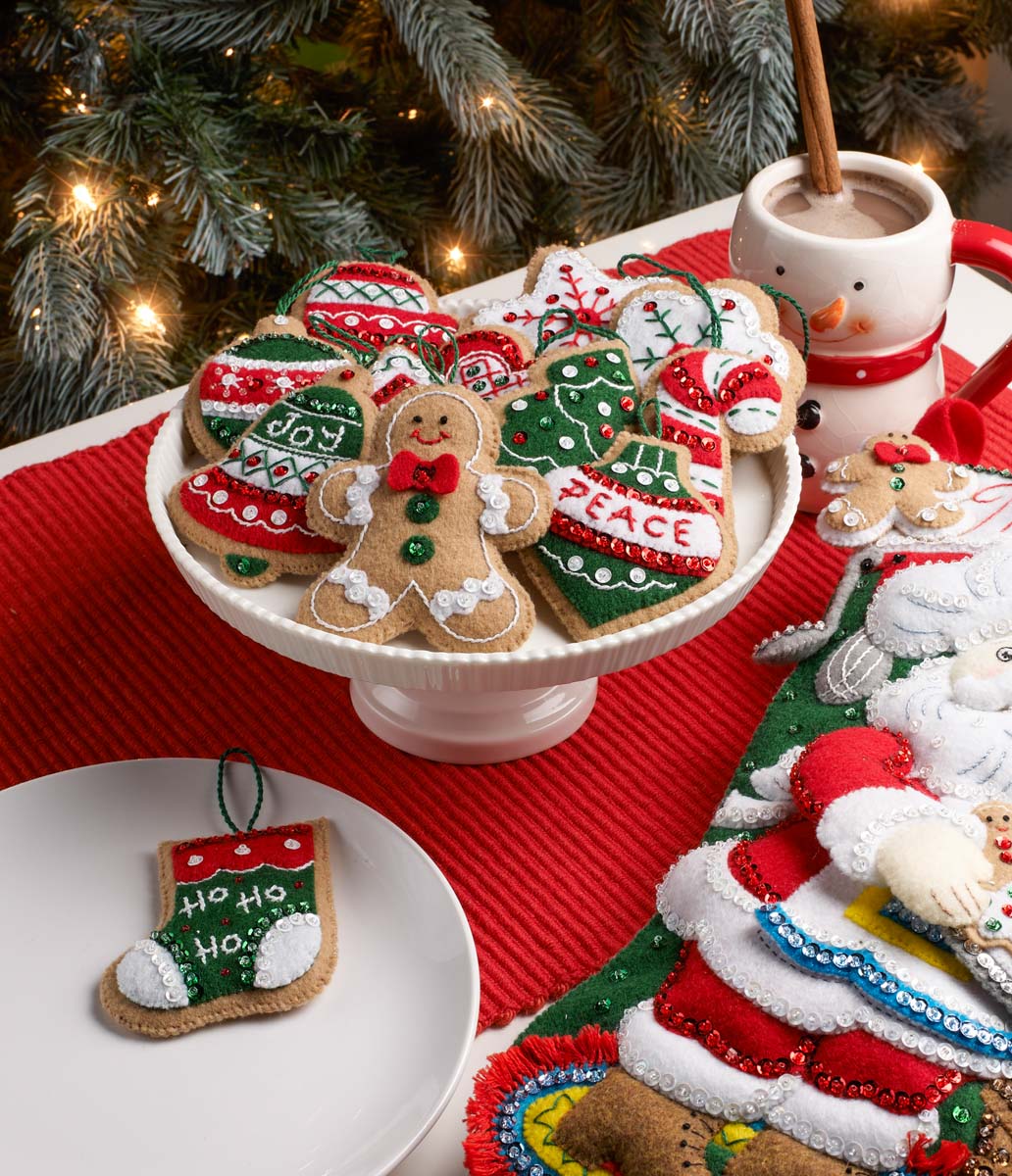 Bucilla - Gingerbread Santa
