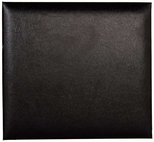 Album black faux leather 8x8