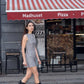 Puff and Pencil - Boatneck dress