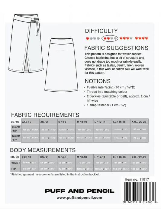 Puff and Pencil - Buckle Skirt