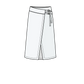Puff and Pencil - Buckle Skirt