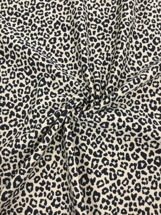 French Terry - Leopard Sand