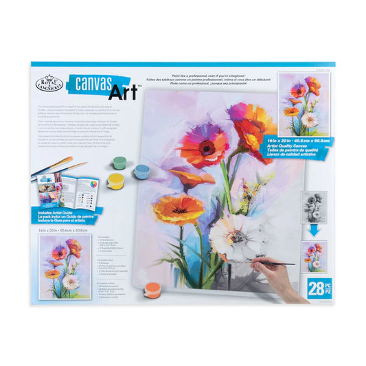 Canvas Art - Flowers still life