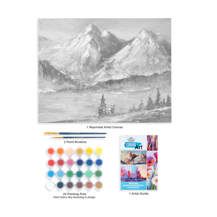 Canvas Art - Landscape mountains