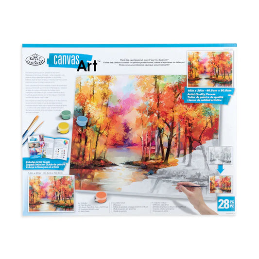 Canvas Art - Landscape stream