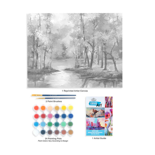 Canvas Art - Landscape stream