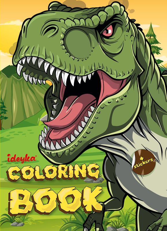 Litabók - World of dinosaurs