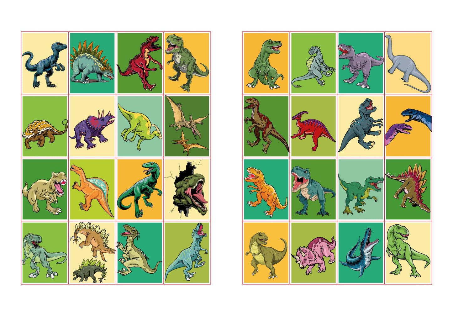 Litabók - World of dinosaurs