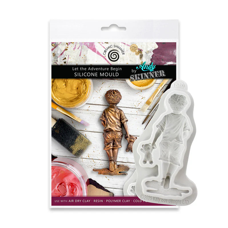 Silicone Mould - Let the Adventure Begin