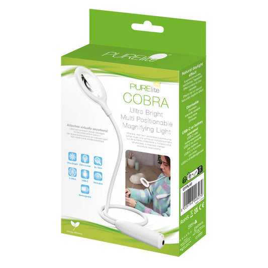Magnifying Light: Multi-Position: Cobra