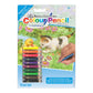 Colour Pencil by numbers - Kitten & duckling