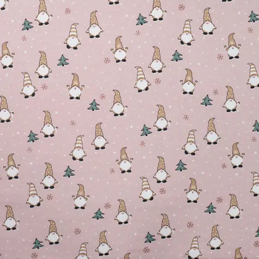 Bómullarjersey Jól / 95co/5el