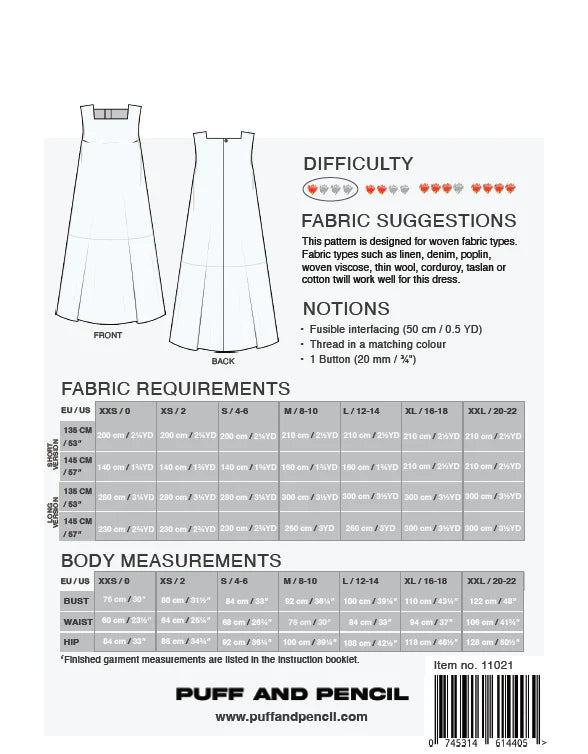 Puff and Pencil - Capri Dress