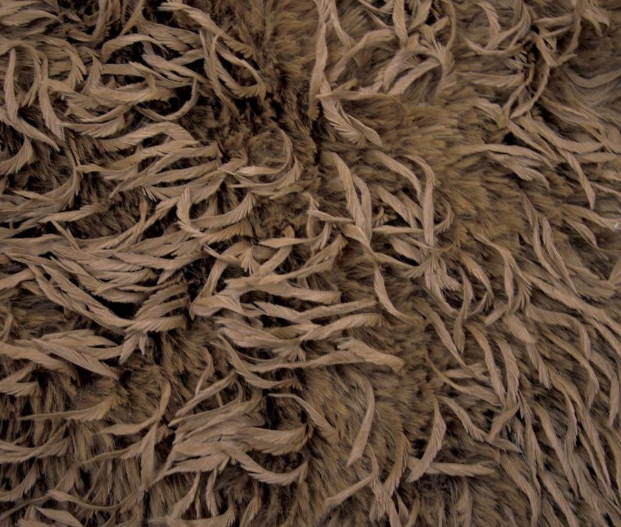 Feather Hair Vegan Fur