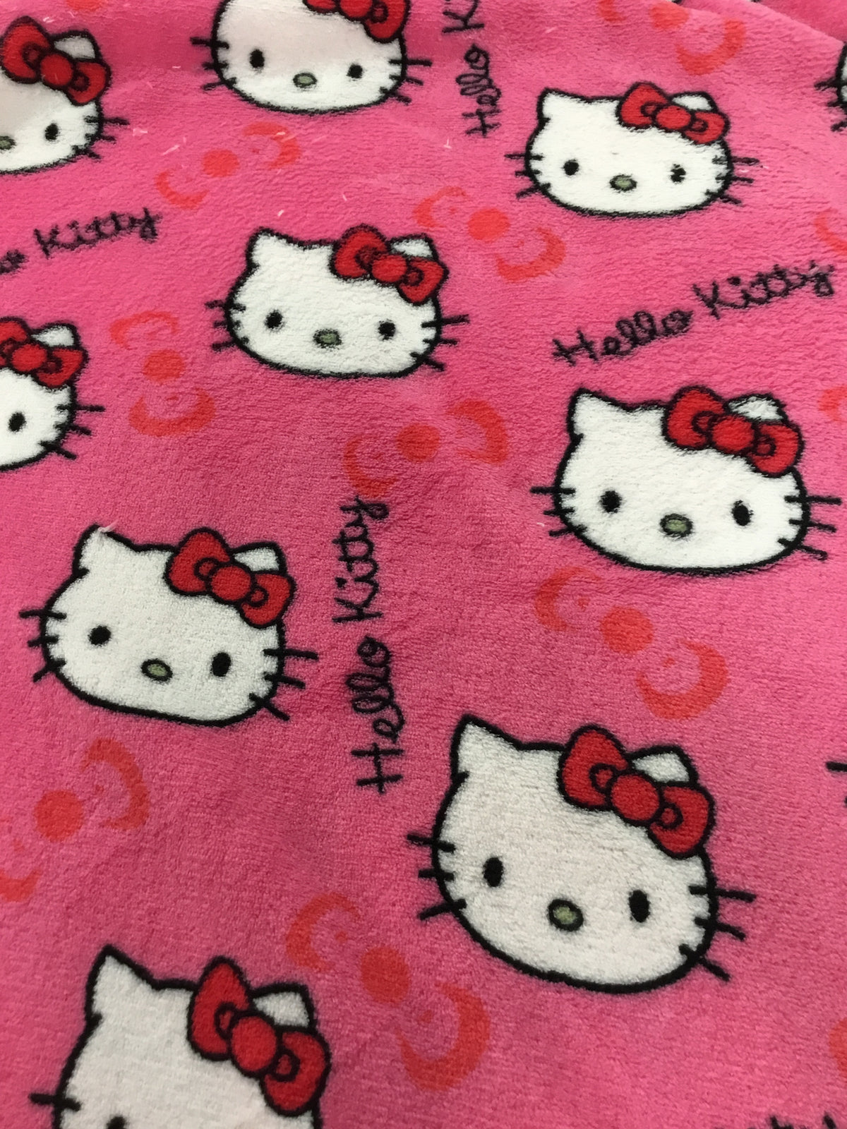 Flísefni  - Hello kitty