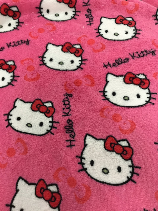 Flísefni  - Hello kitty