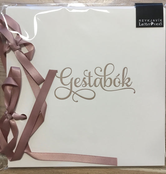 Gestabók Skírn - Rosegold