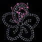 Sashiko: Template: Sakura (Cherry Blossom)