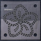 Sashiko: Template: Sakura (Cherry Blossom)