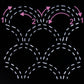 Sashiko: Template: Seigaiha (Waves)