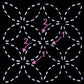 Sashiko: Template: Shippou (Seven Treasures)