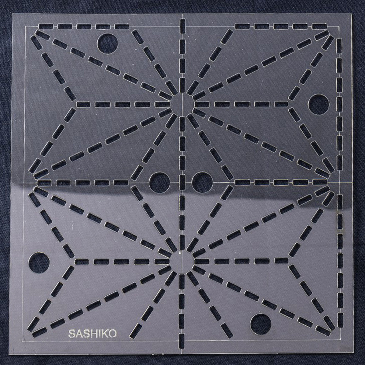 Sashiko: Template: Asa No Ha (Hemp Leaf)
