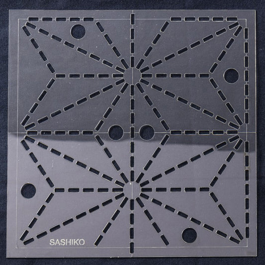 Sashiko: Template: Asa No Ha (Hemp Leaf)